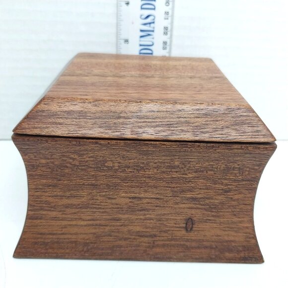 Handmade Koa Wooden Decorative Trinket Box With Lid - Picture 10 of 10